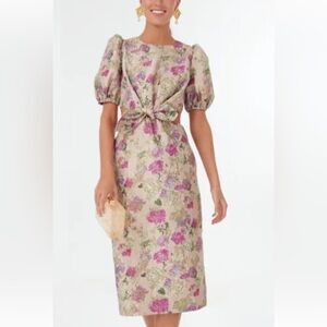 TUCKERNUCK Duchess Gracen cut out short sleeve tie Dress